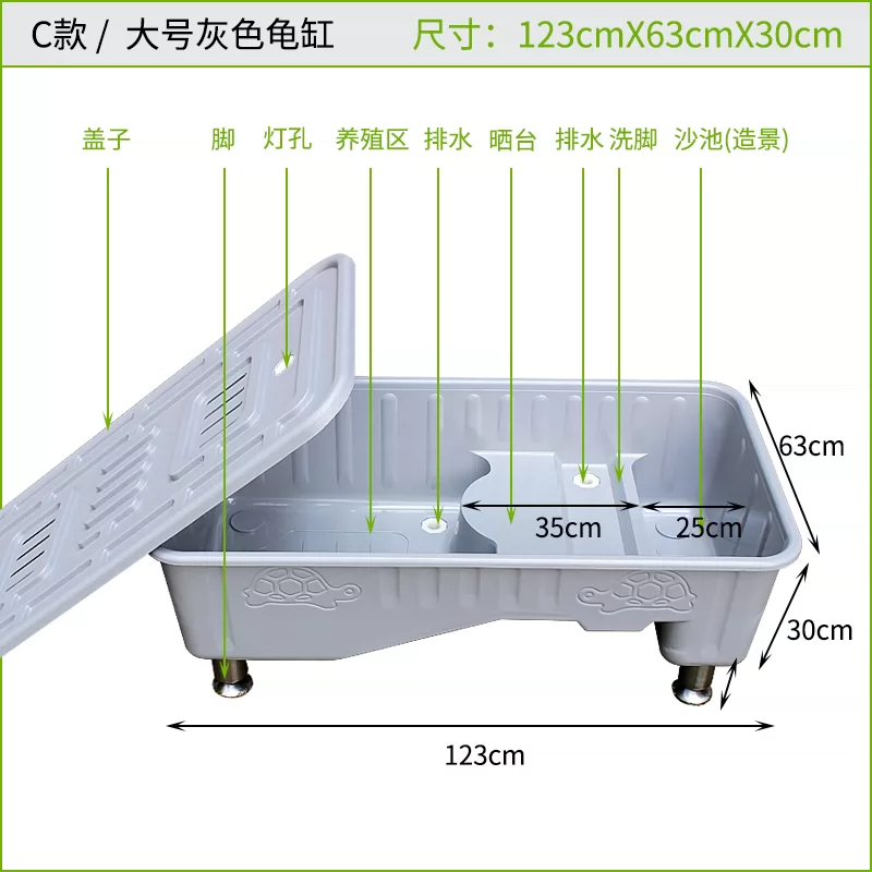 C�� ��Ż�ɫ���123X63X30cm